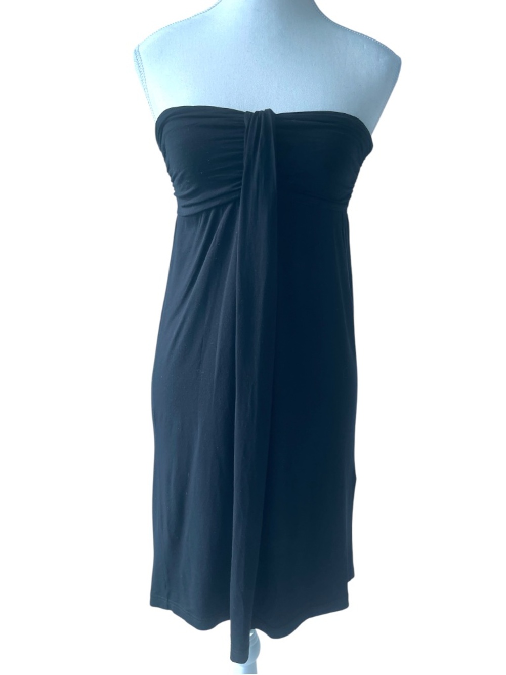 H&M Black Strappless Flowy Dress Size 4